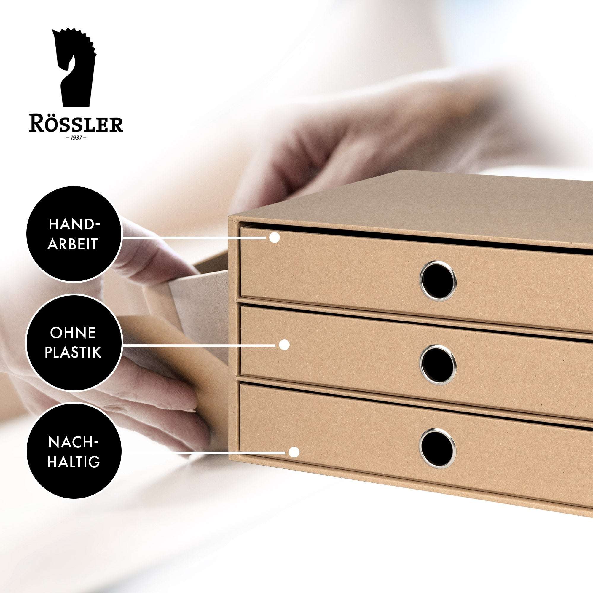 r-ssler-s-o-h-o-schubladenbox-a4-querformat-3-f-cher-kraft image 3