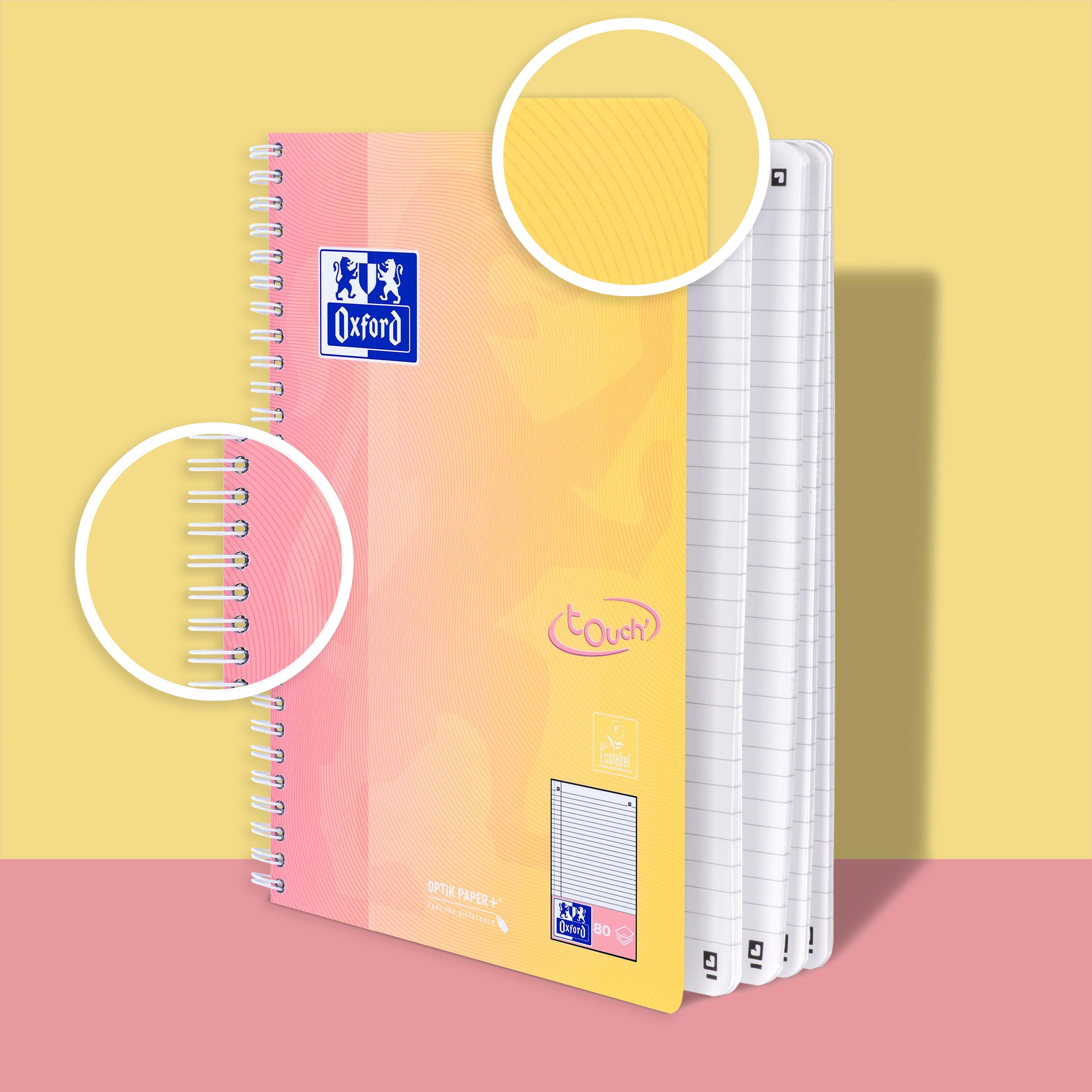 oxford-touch-collegeblock-b5-liniert-6er-set-mit-pastell-farbverlauf image 5