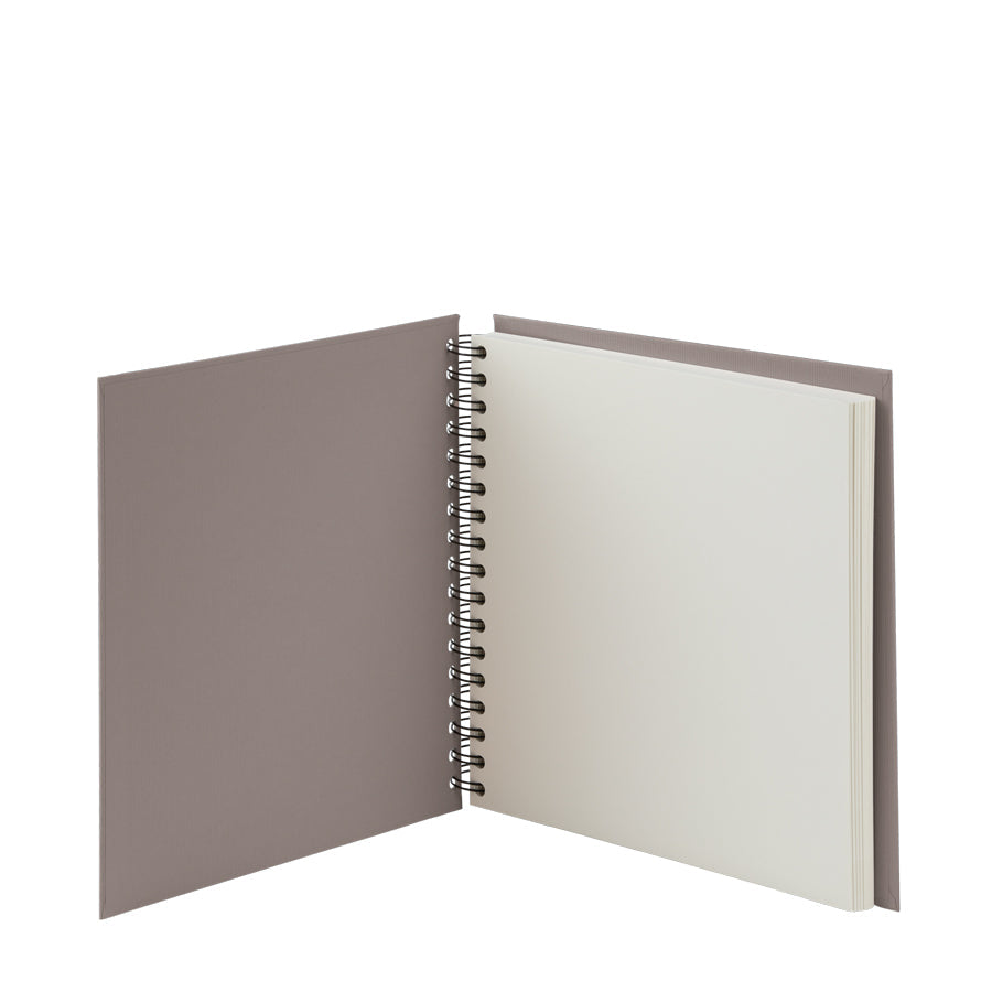 r-ssler-s-o-h-o-spiral-fotoalbum-blanko-25x23-cm-60-seiten-taupe image 2