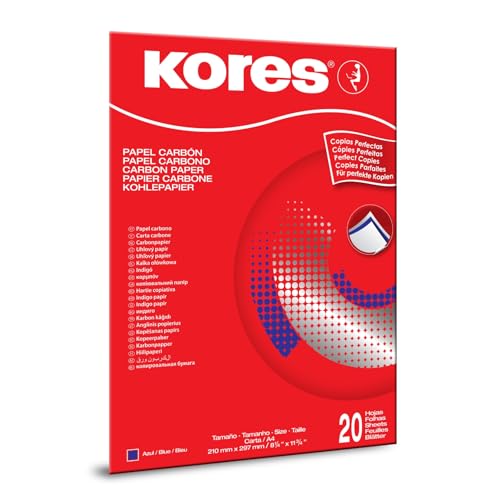 kores-carbon-durchschreibpapier-blau-a4-20-blatt image 5