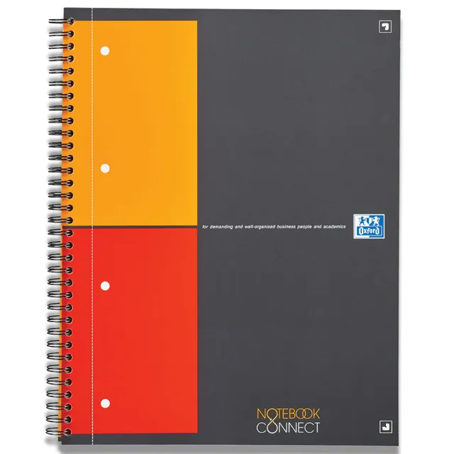 oxford-international-notebook-connect-a4-kariert-160-seiten-spiralbindung image 1