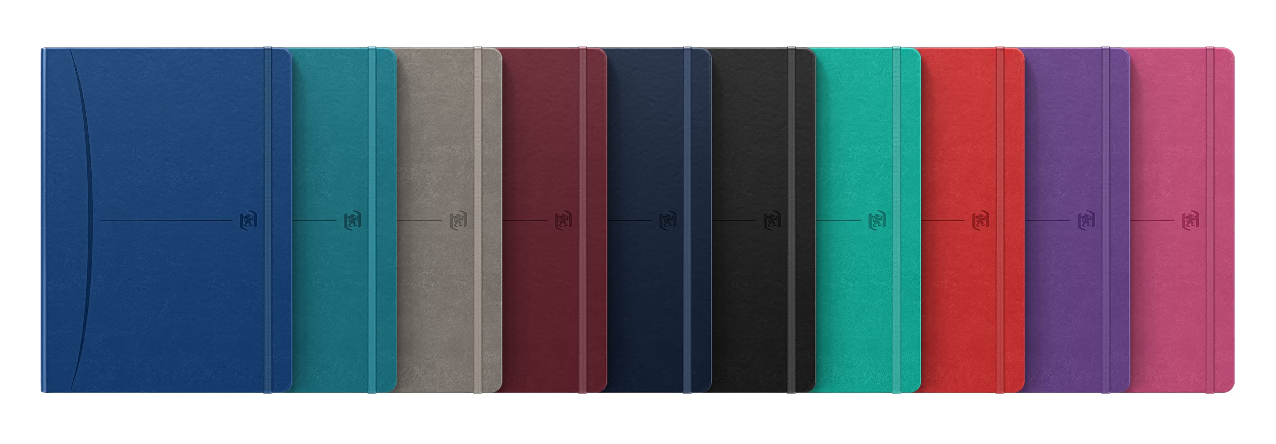 oxford-signature-notizbuch-b5-liniert-hardcover-kunstleder-160-seiten-10-farben- image 1