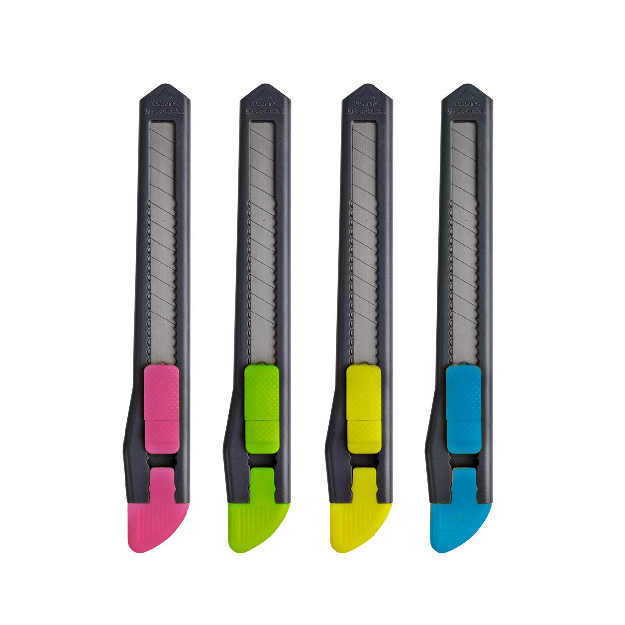 kores-kc9-cuttermesser-9mm-abbrechbare-stahlklinge-einzelpack-sortierte-farben image 2