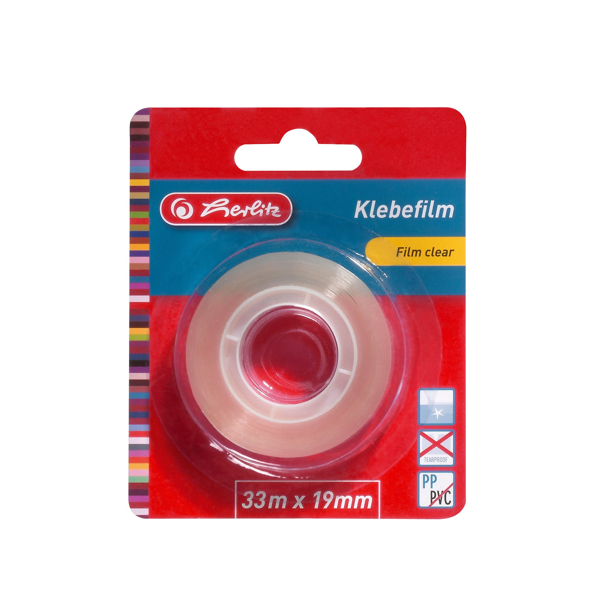 herlitz-klebeband-transparent-klebefilm-33-m-x-19-mm-1-st-ck image 1