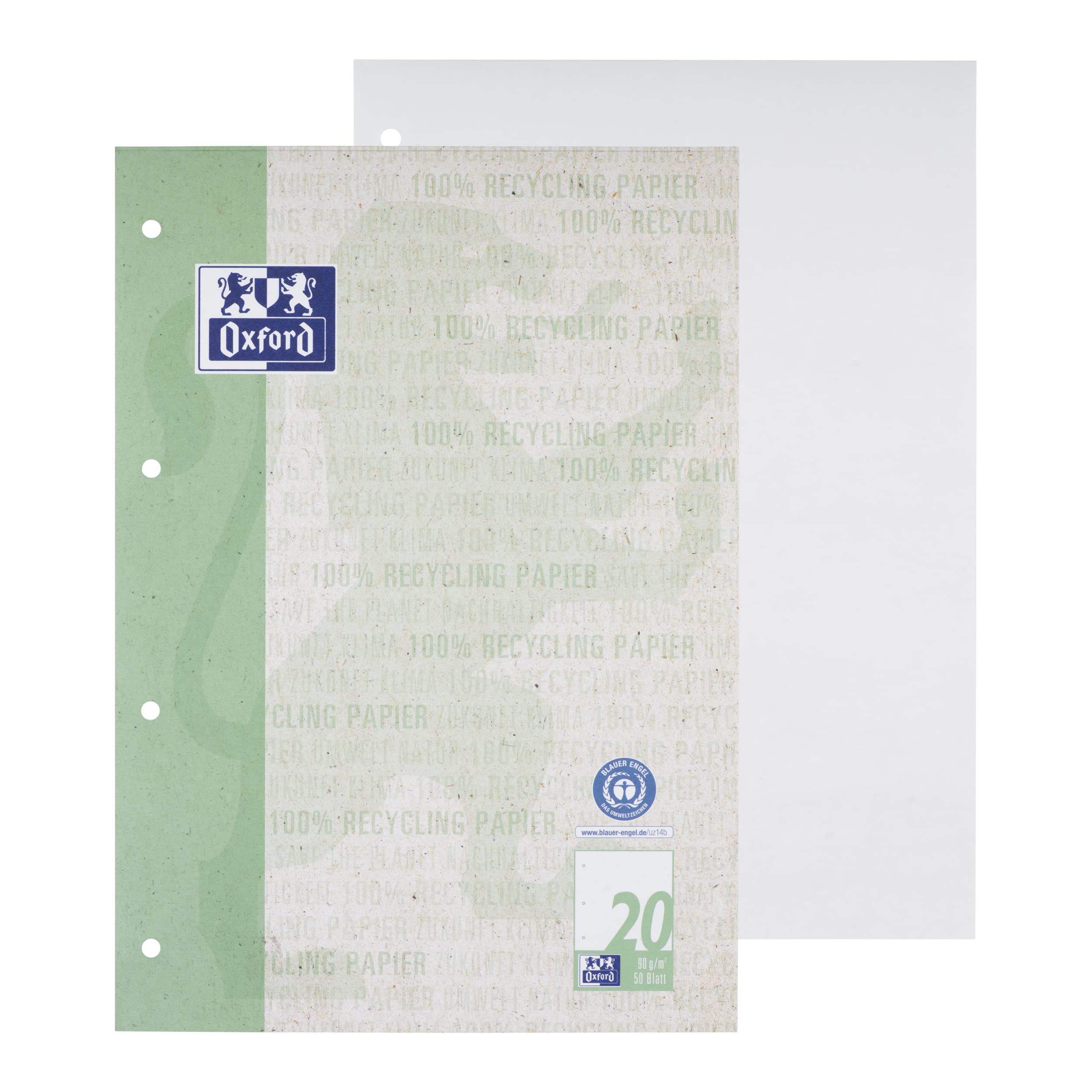 oxford-recycling-schulblock-a4-blanko-lineatur-20-50-blatt-5-st-ck image 2