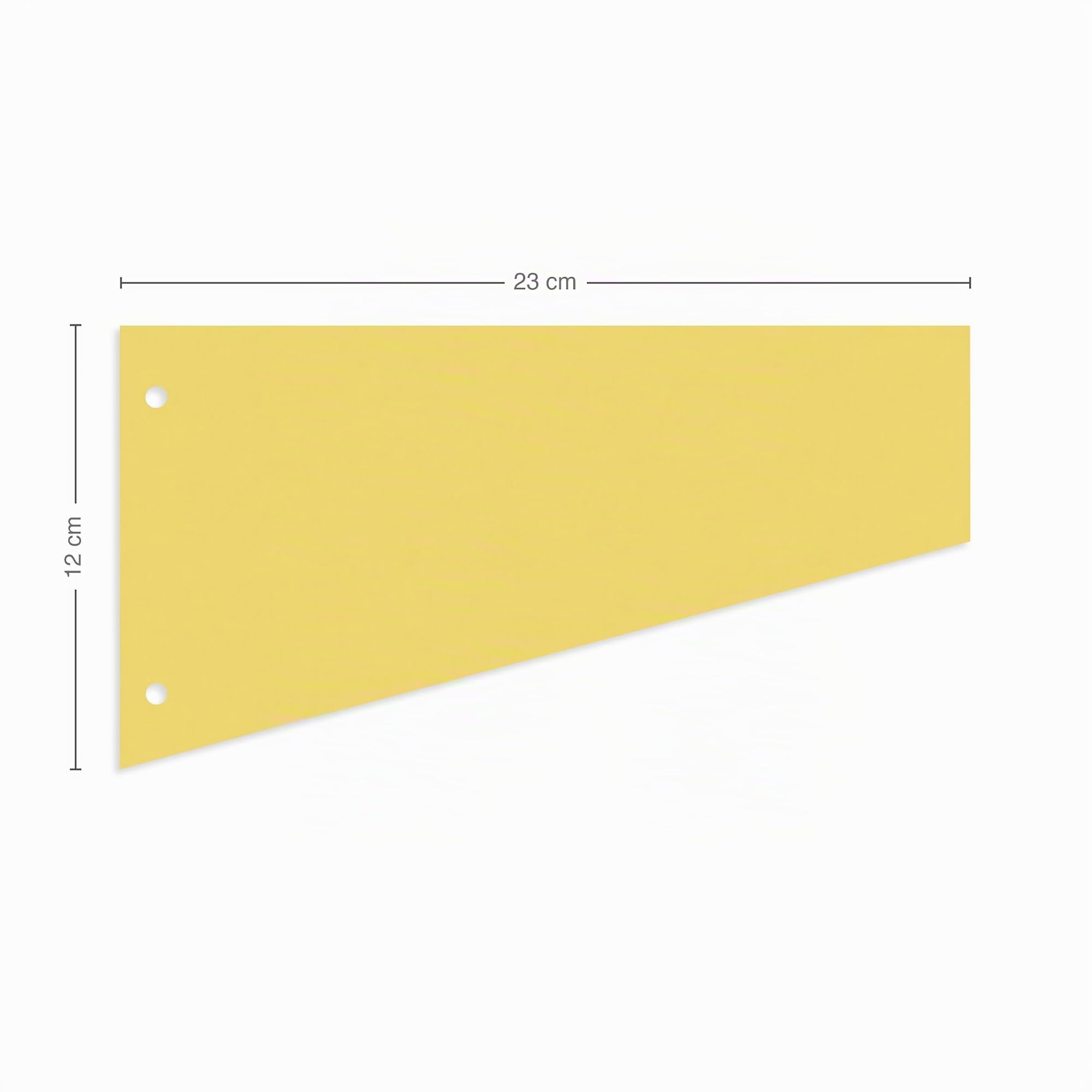 herlitz-10838381-trennstreifen-trapez-120x230-mm-gelb-100-st-ck image 2