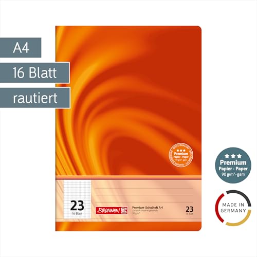 brunnen-premium-schulheft-104472302-din-a4-16-blatt-kariert-lineatur-23 image 5