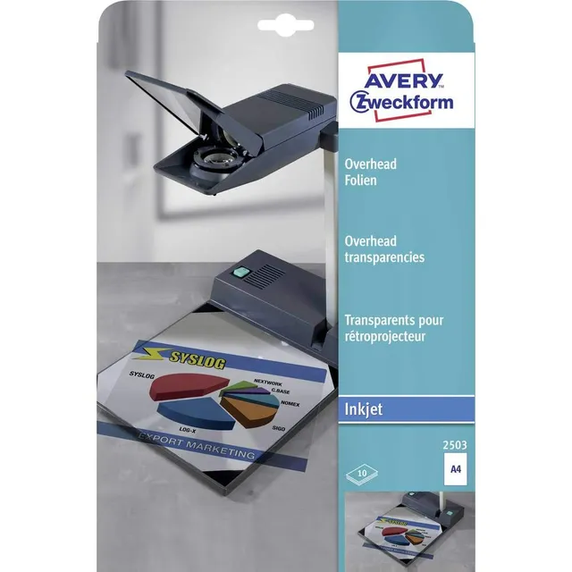 avery-zweckform-2503-overhead-folien-a4-inkjet-10-folien image 1
