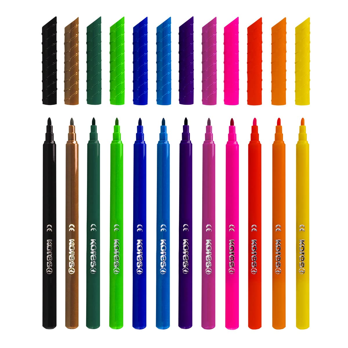 kores-korellos-filzstifte-feine-spitze-12-farben-abwaschbar image 4
