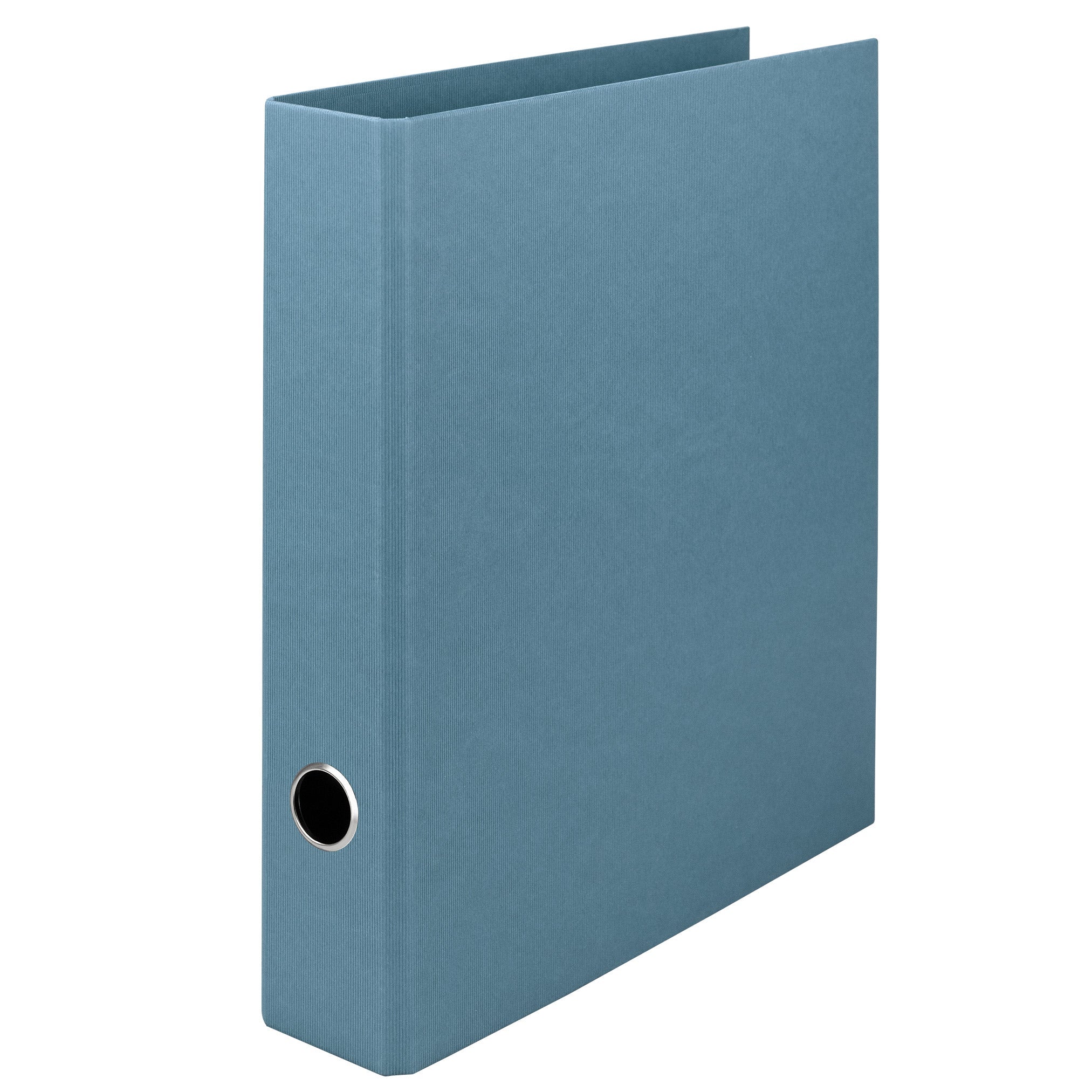 r-ssler-s-o-h-o-ordner-schmal-a4-5-cm-denim-blau-mit-rippenpr-gung image 1