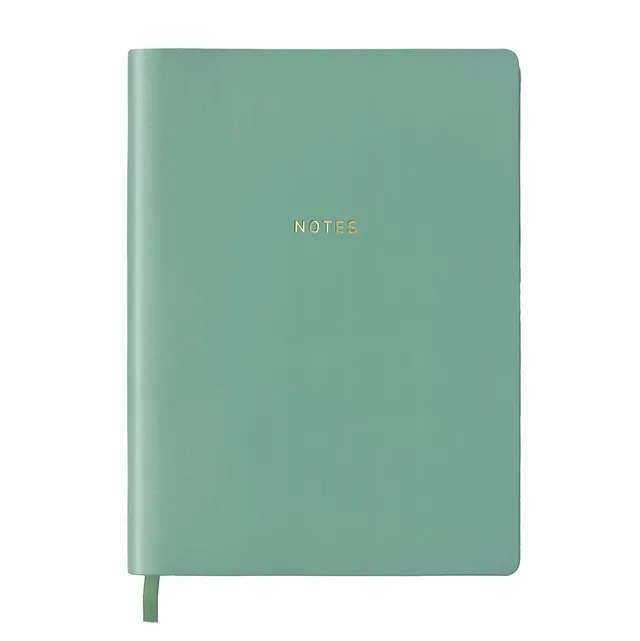 r-ssler-notizbuch-smaragd-a5-soft-cover-blanko-mit-leseb-ndchen image 1