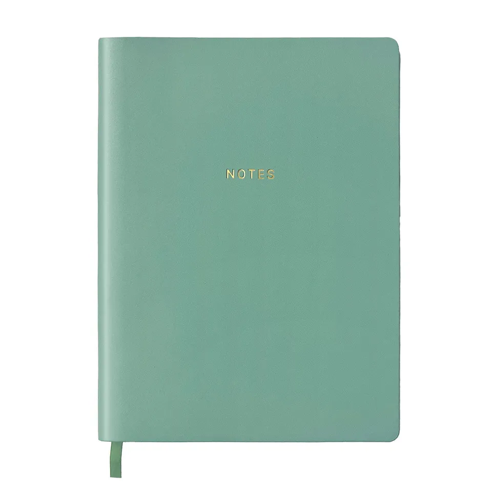 r-ssler-notizbuch-smaragd-a5-soft-cover-blanko-mit-leseb-ndchen image 1