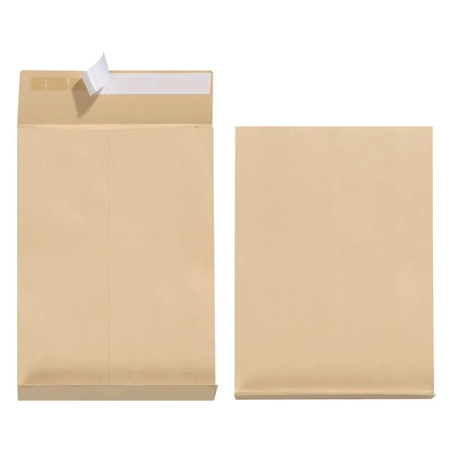 herlitz-faltentasche-b4-130-g-haftklebend-4-cm-falte-5er-pack-braun image 1