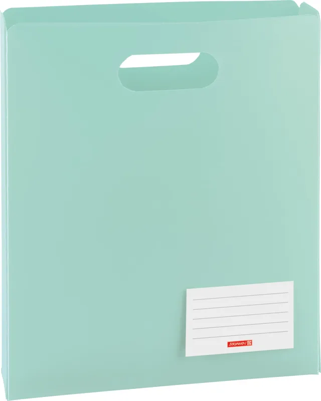 brunnen-heftbox-fact-pp-a4-50-mm-mint-transluzent image 1