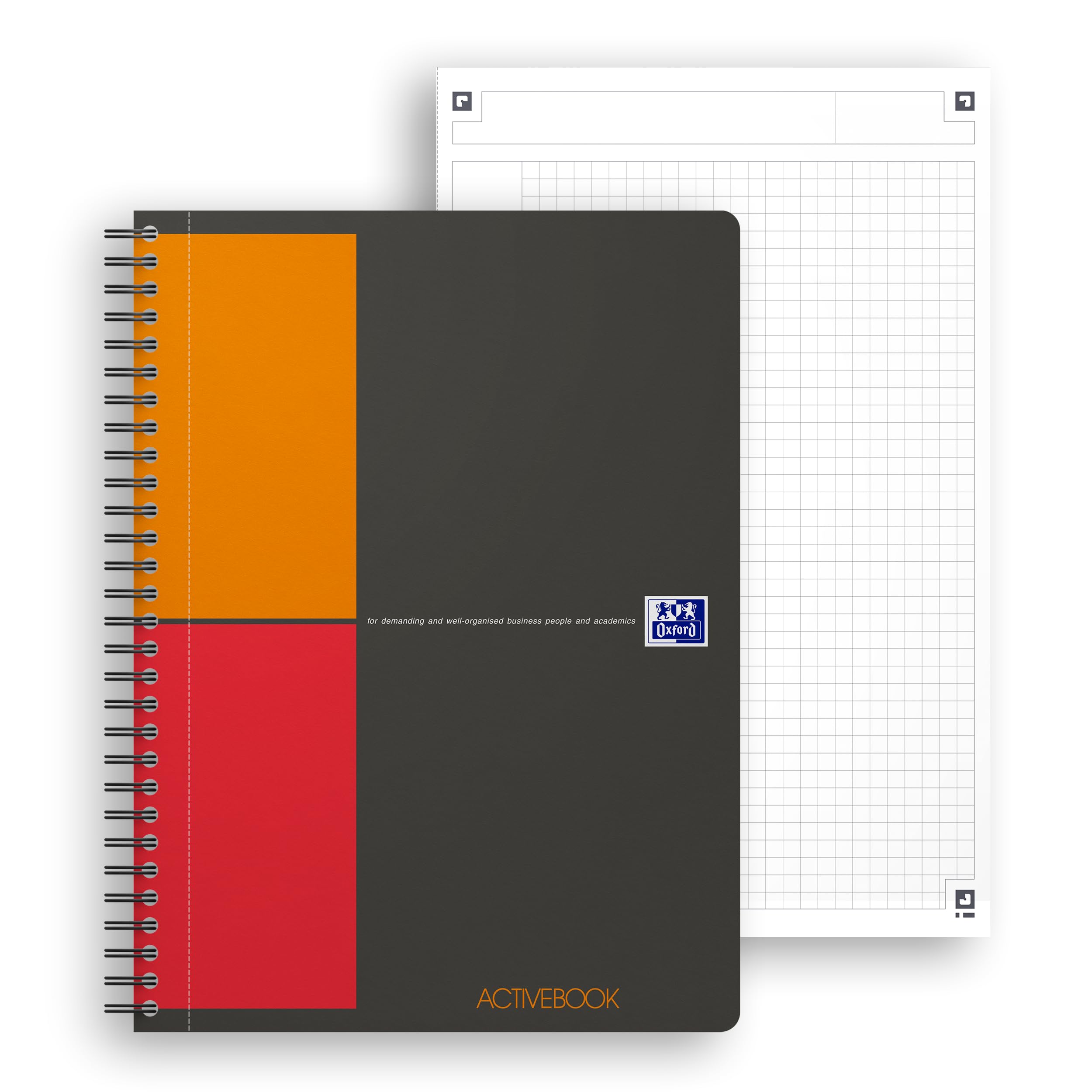 oxford-activebook-international-b5-kariert-160-seiten-mit-register-und-dokumente image 2
