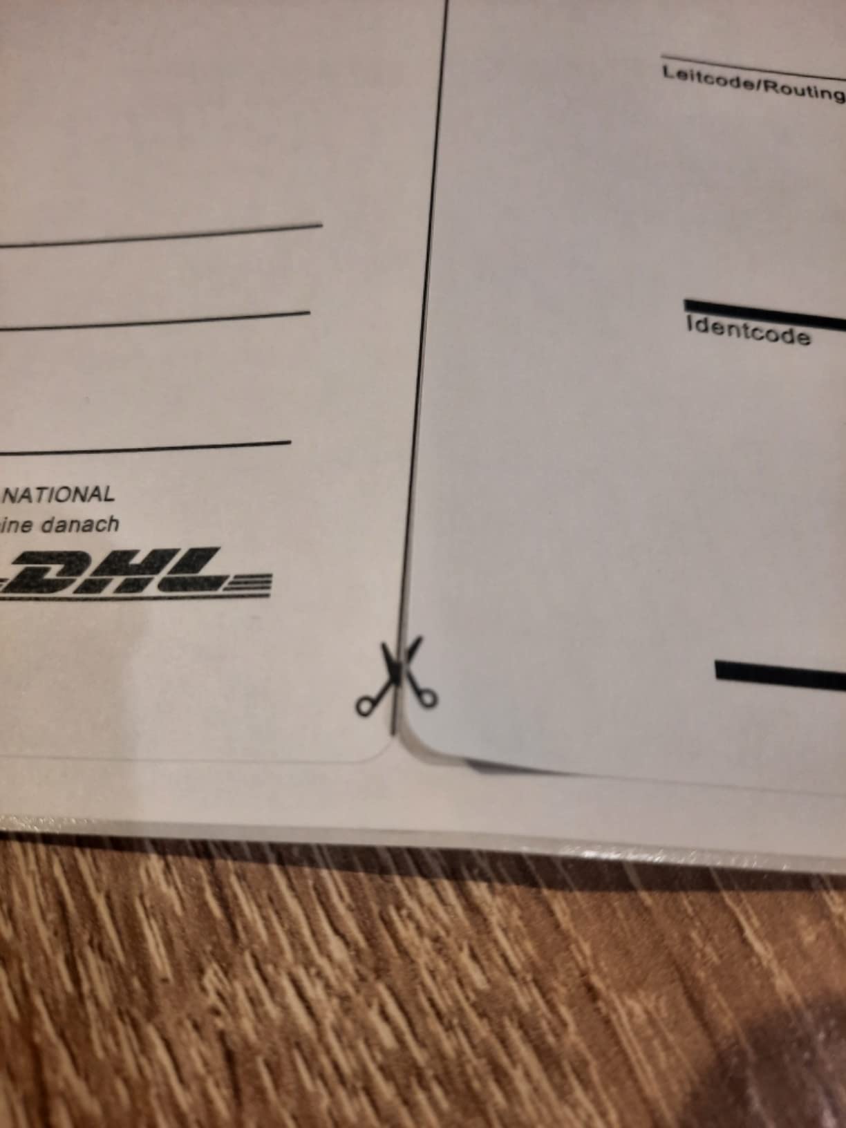 Perfekt für DHL und Retouren