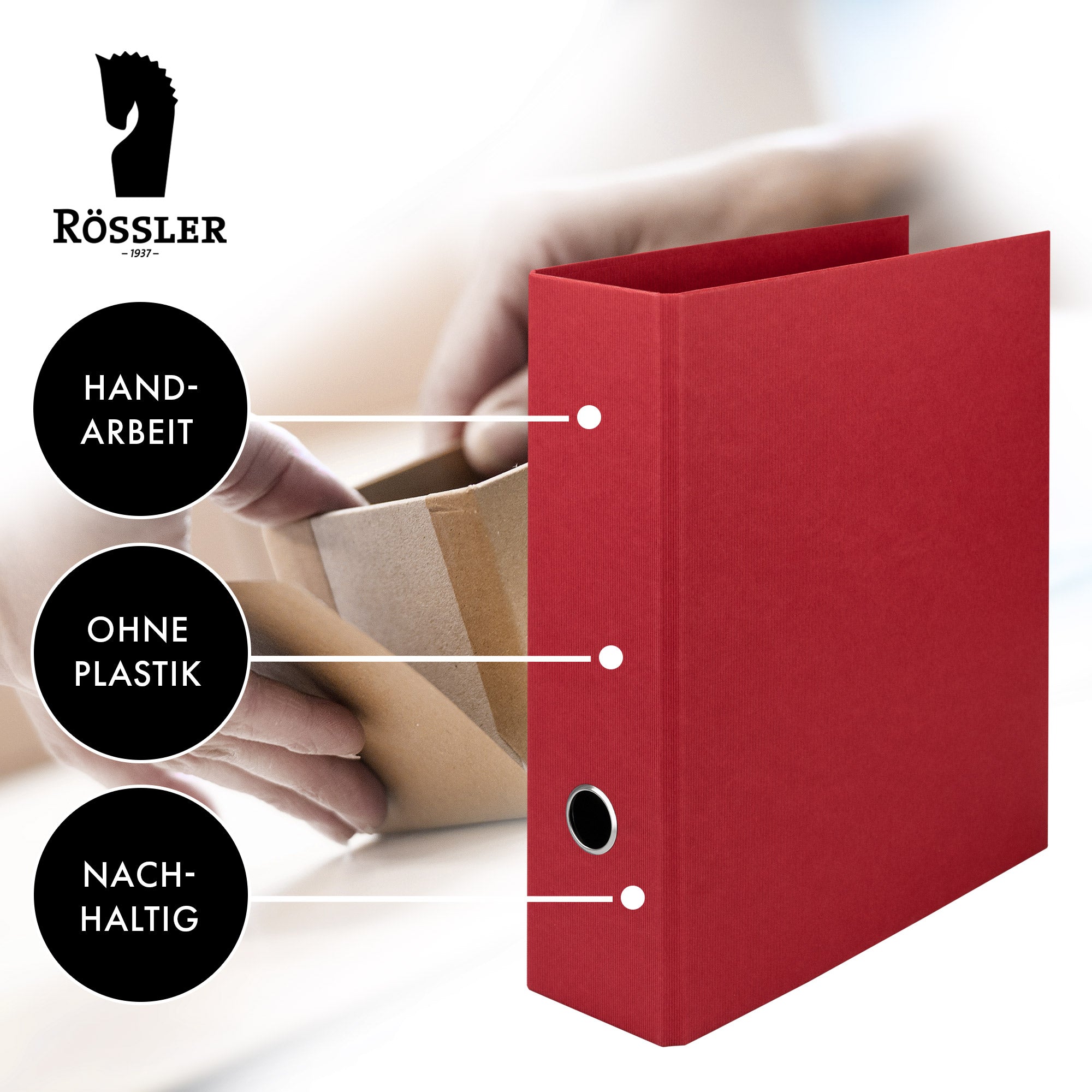 r-ssler-s-o-h-o-ordner-breit-a4-8-5-cm-rot-mit-rippenpr-gung image 7