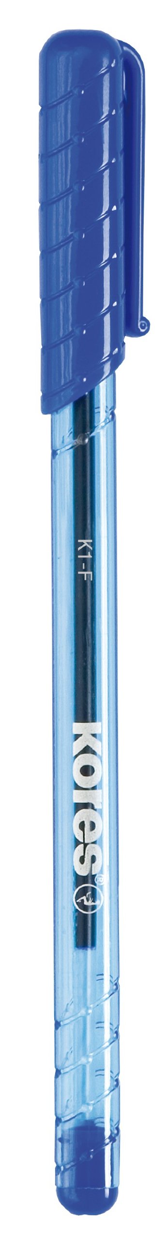 kores-k1-kugelschreiber-blau-0-7-mm-12er-pack image 1