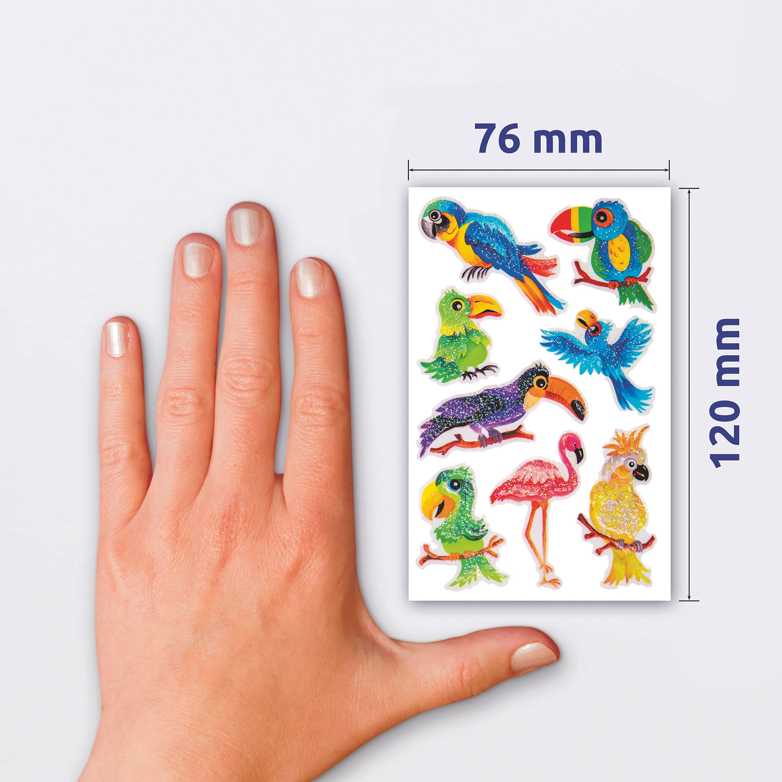 avery-zweckform-z-design-glitzer-sticker-v-gel-57290-selbstklebende-foliensticke image 3