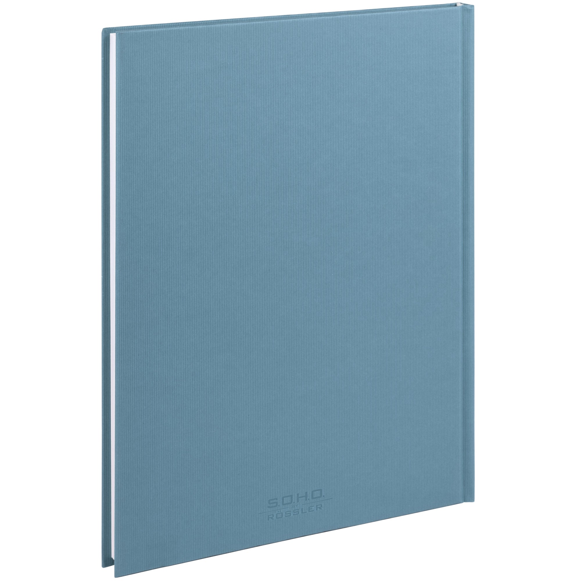 r-ssler-s-o-h-o-notizbuch-a4-hardcover-blanko-192-seiten-blau image 3