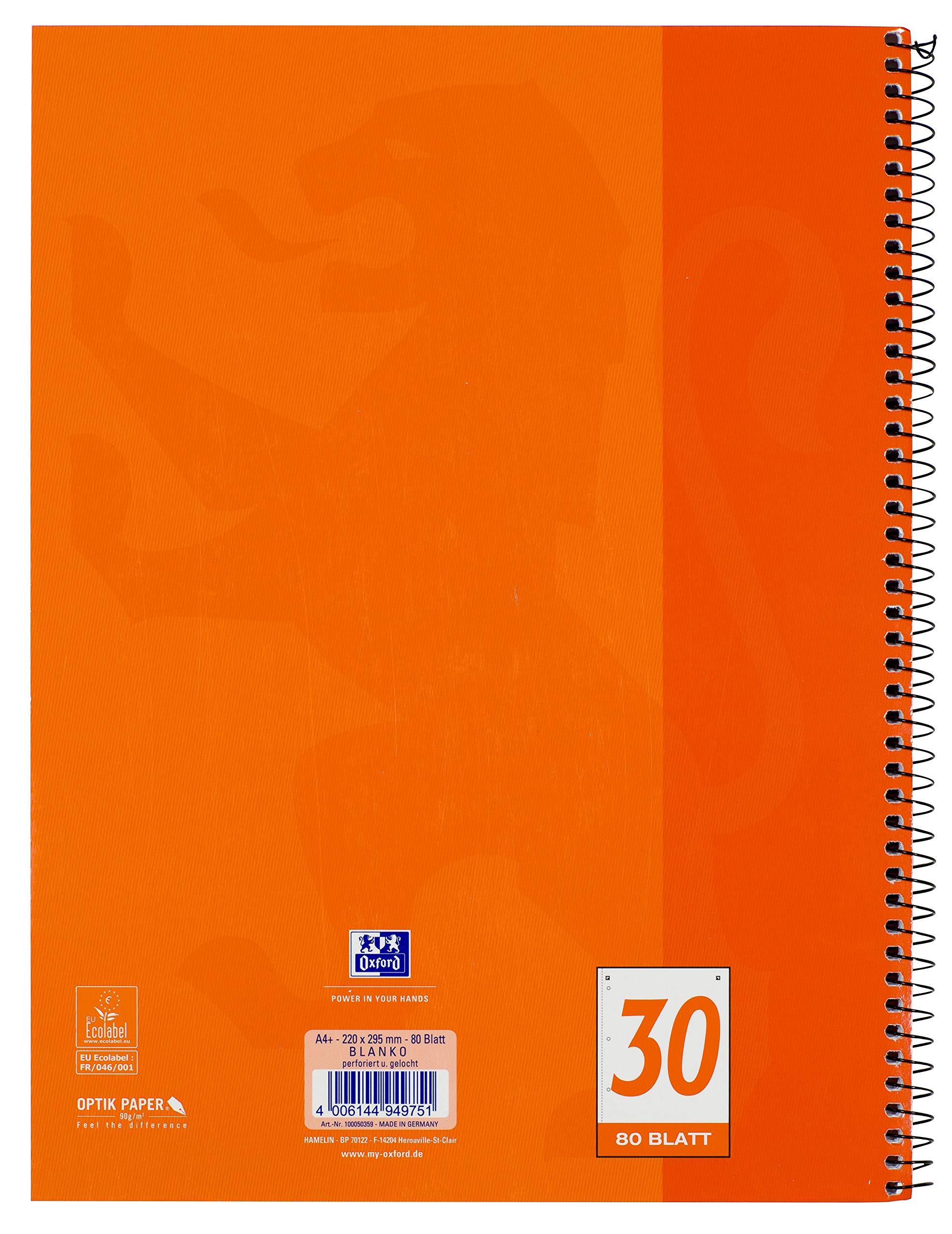oxford-collegeblock-a4-blanko-80-blatt-orange-5-st-ck image 5