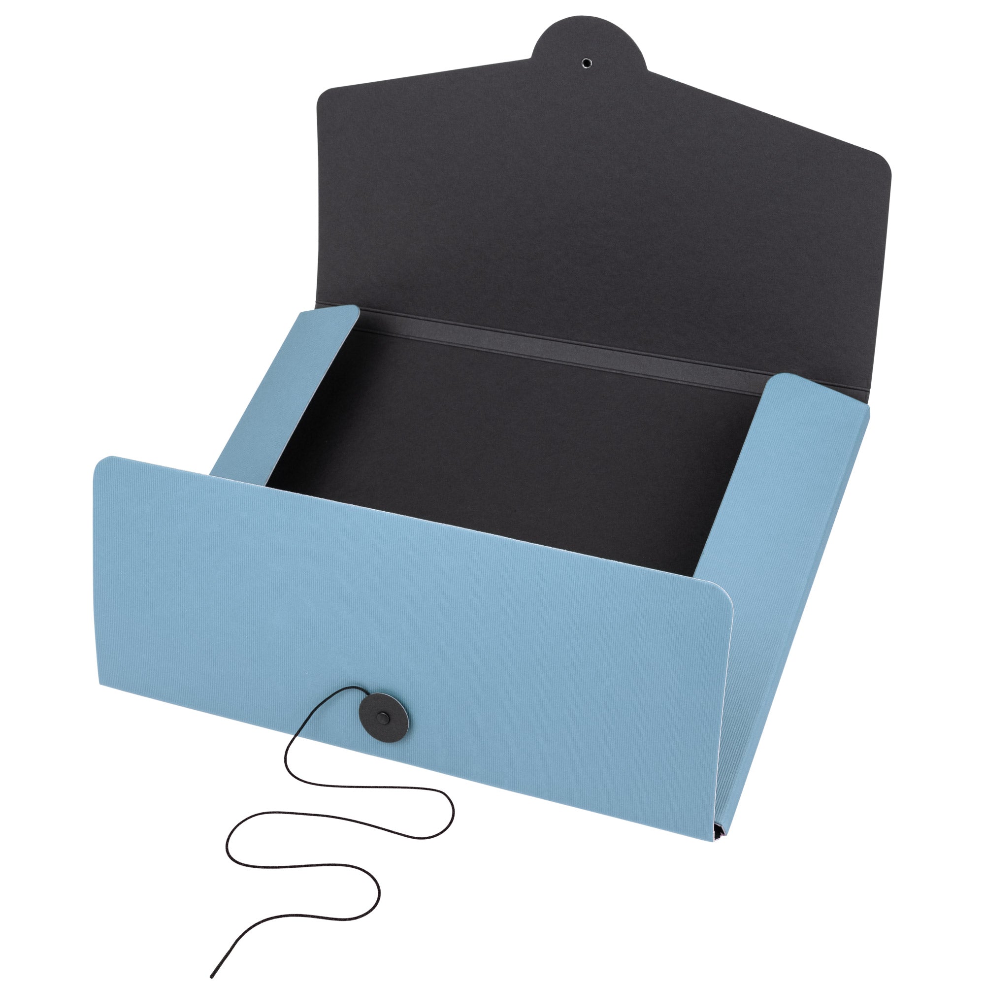 r-ssler-s-o-h-o-sammelmappe-a4-jurismappe-mit-gummizug-denim-blau image 2