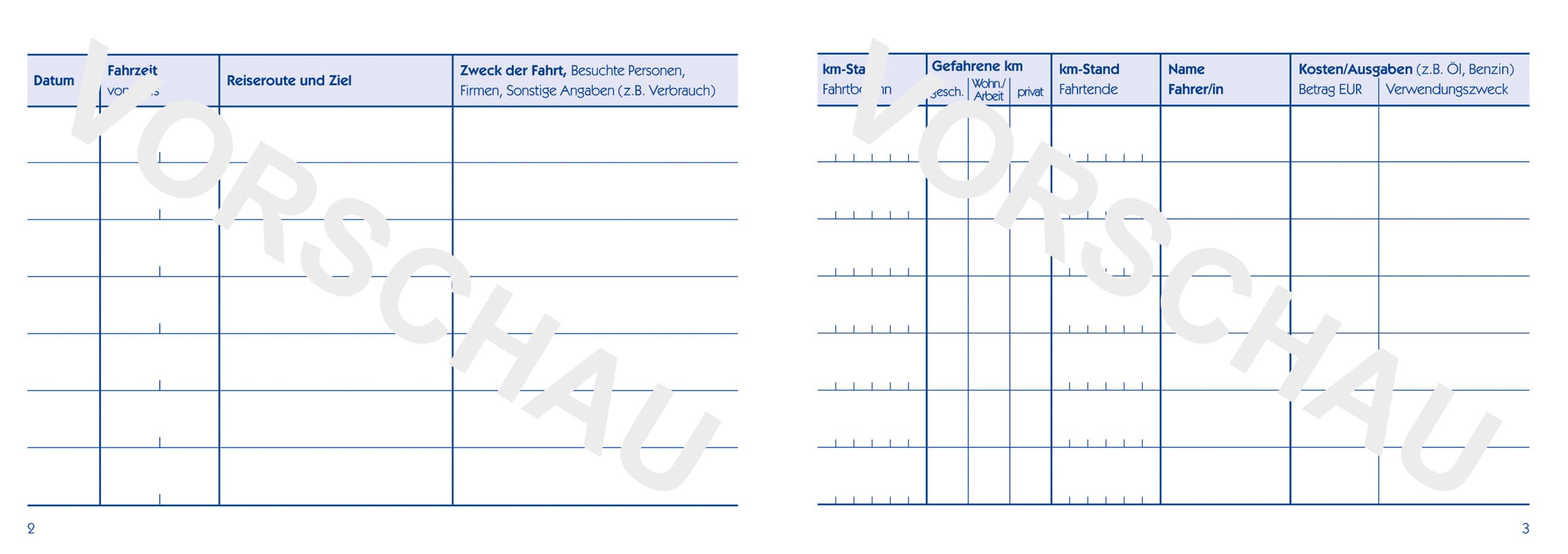 avery-zweckform-222-3p-fahrtenbuch-pkw-softcover-a6-quer-3er-set-385-fahrten image 4