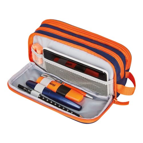 herlitz-doppelfaulenzer-neon-blau-orange-23-5-x-11-x-7-5-cm image 4