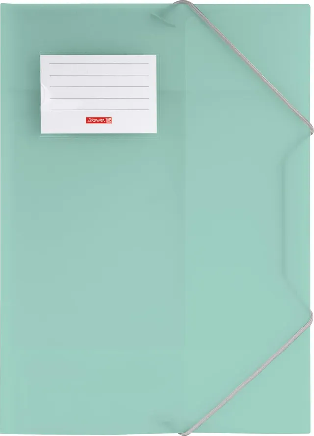 brunnen-sammelmappe-fact-pp-a4-mint-mit-gummizug image 1