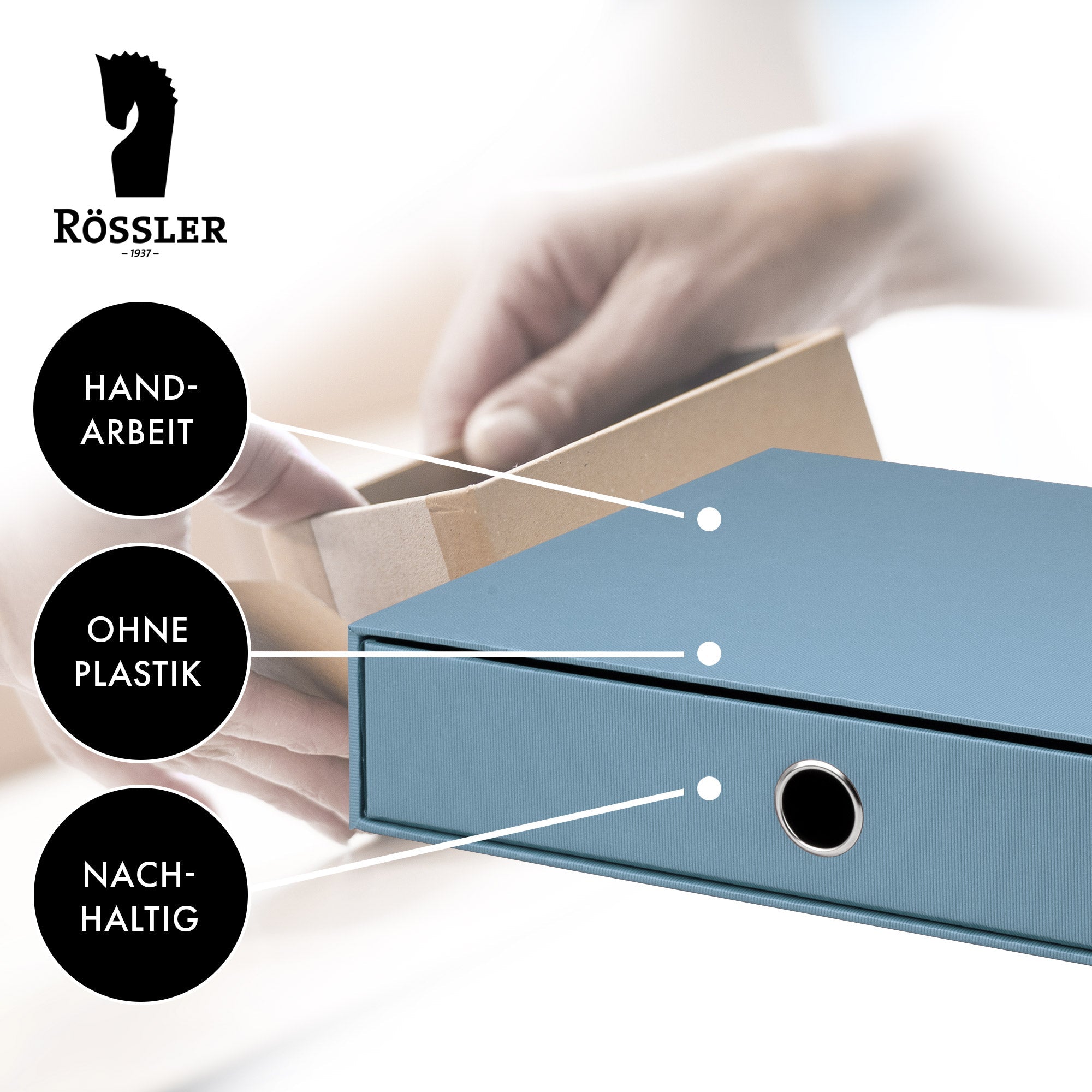 r-ssler-s-o-h-o-schubladenbox-a4-querformat-1-fach-denim-blau image 7