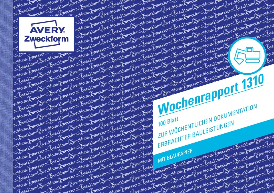 avery-zweckform-1301-tagesrapport-105x200-mm-2x50-blatt-wei-gelb image 1