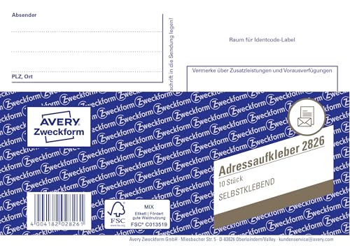 avery-zweckform-2826-adressaufkleber-a6-quer-10-selbstklebende-aufkleber-wei image 6