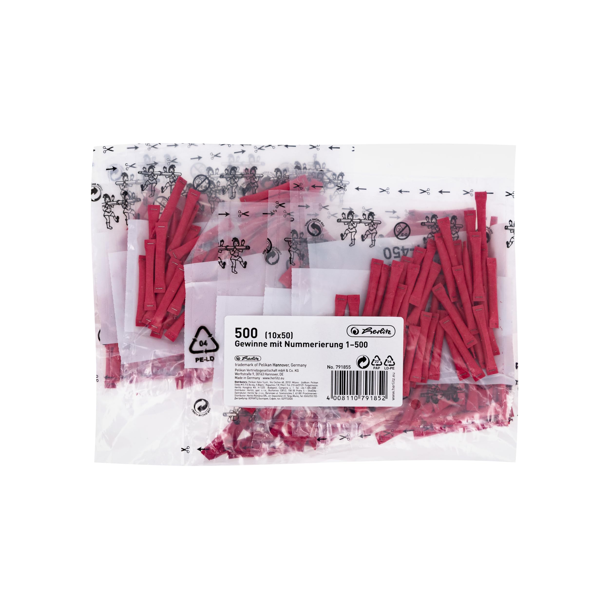 herlitz-gewinnlose-nummeriert-1-500-rot-10x50-st-ck-f-r-tombola image 2