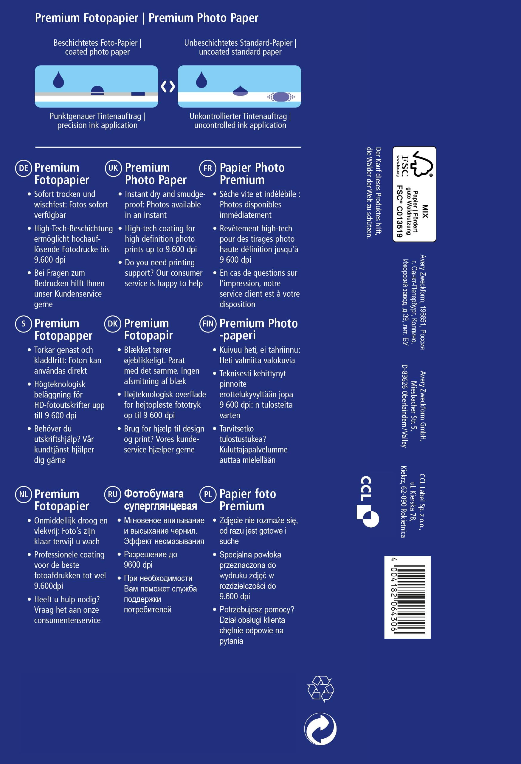avery-zweckform-c2570-20-premium-inkjet-fotopapier-10x15-cm-20-blatt-250-g-m-sei image 2