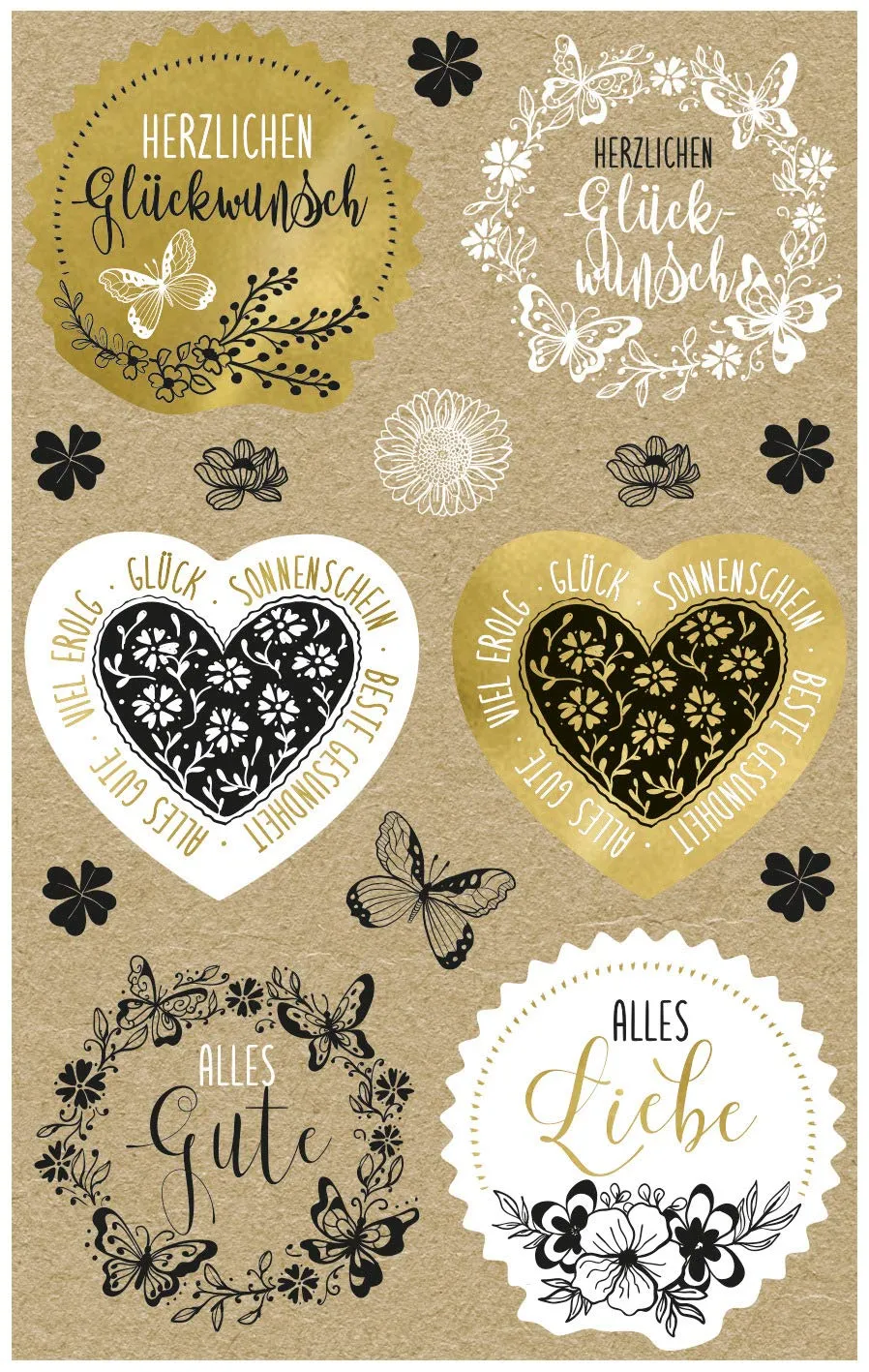 avery-zweckform-z-design-57122-kraftpapier-sticker-gl-ckw-nsche-30-st-ck image 1