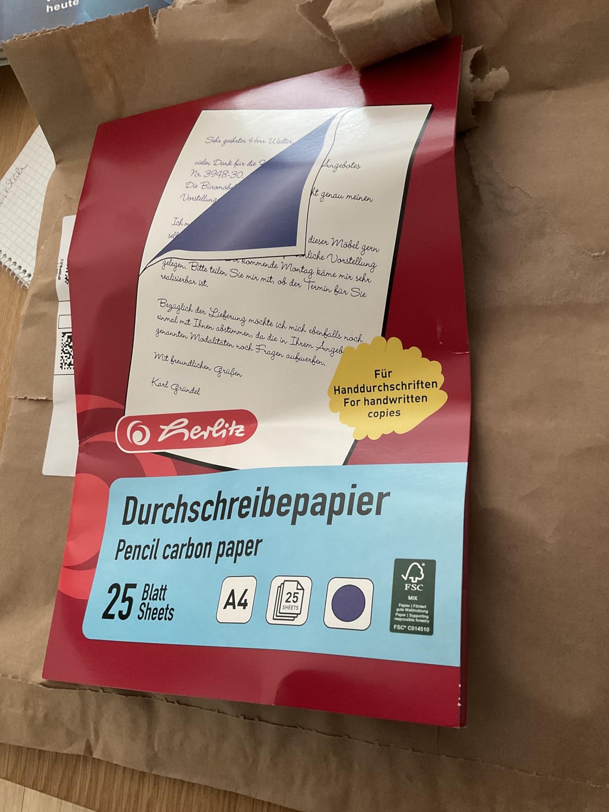 Saubere Durchschriften