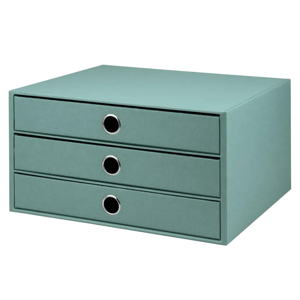 r-ssler-s-o-h-o-schubladenbox-a4-querformat-3-f-cher-opal image 1