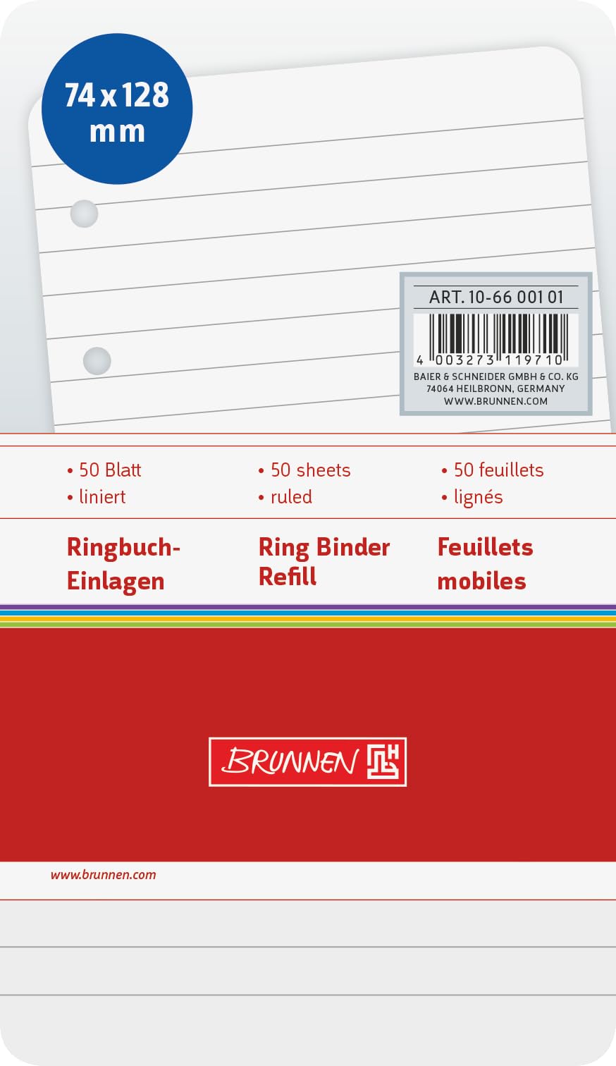 brunnen-ringbucheinlagen-fact-7-4x12-8-cm-liniert-50-blatt image 3
