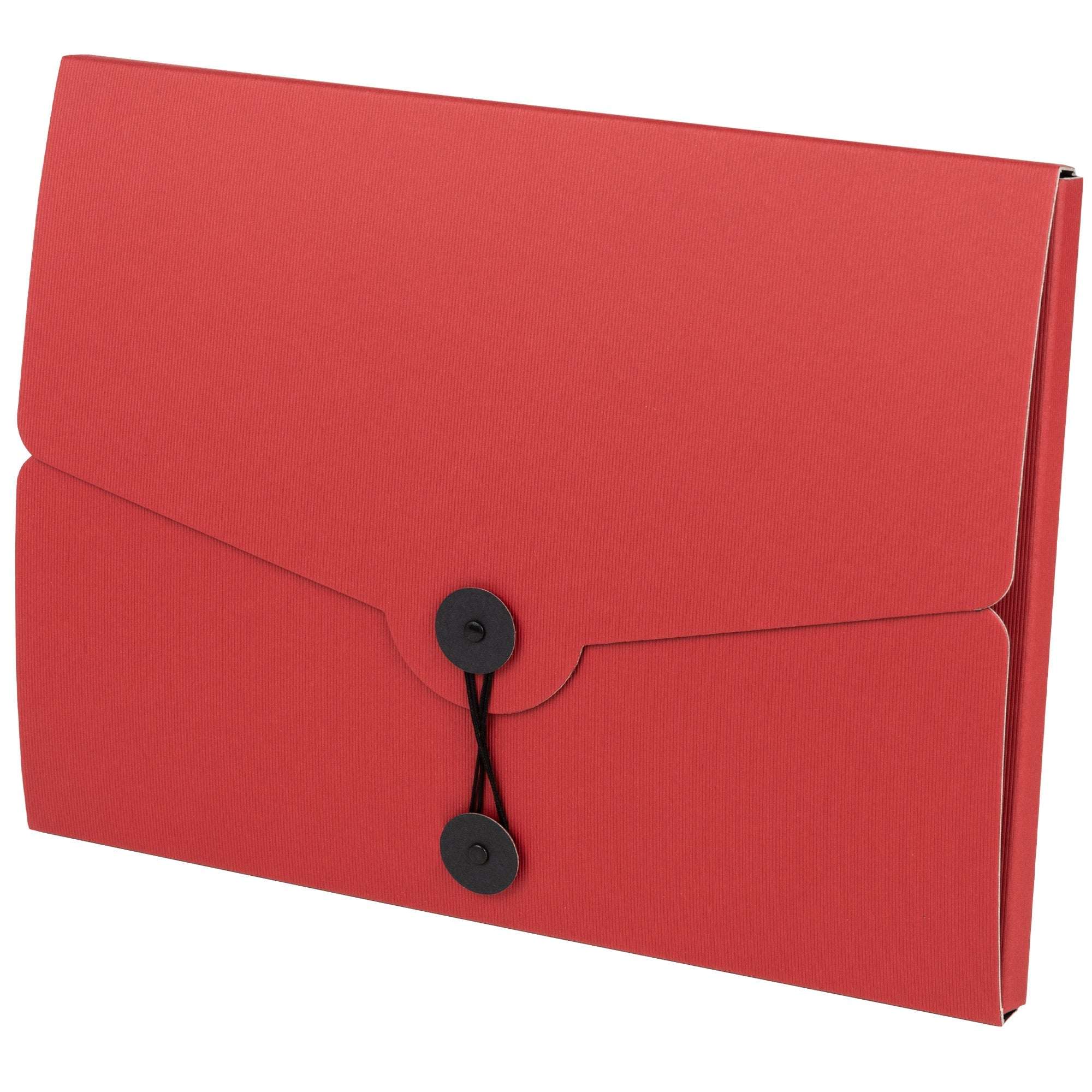 r-ssler-s-o-h-o-sammelmappe-a4-jurismappe-mit-gummizug-rot image 1