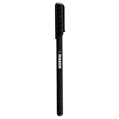kores-k0r-m-kugelschreiber-schwarz-1-0-mm-12-st-ck-mit-griff image 6