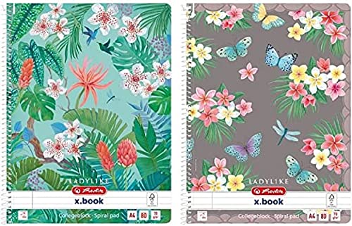 herlitz-spiralblock-ladylike-a4-lineatur-27-80-blatt image 2