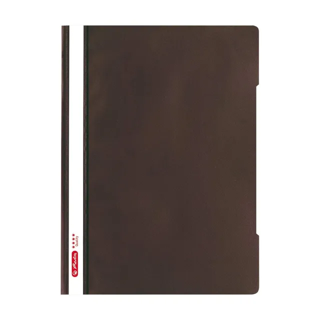 herlitz-quality-schnellhefter-a4-kunststoff-dunkelbraun-10-st-ck image 1