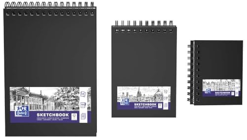 oxford-skizzen-block-a4-hardcover-spiralbindung-100-seiten-100g-schwarz image 8