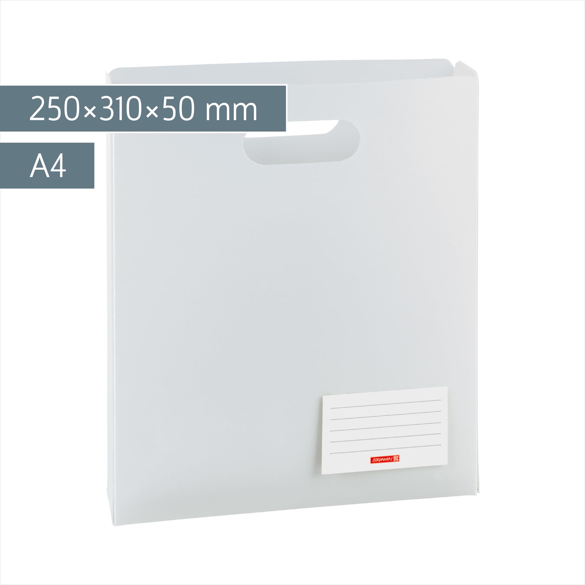 brunnen-heftbox-a4-offen-fact-pp-arctic-transparent-wei image 2