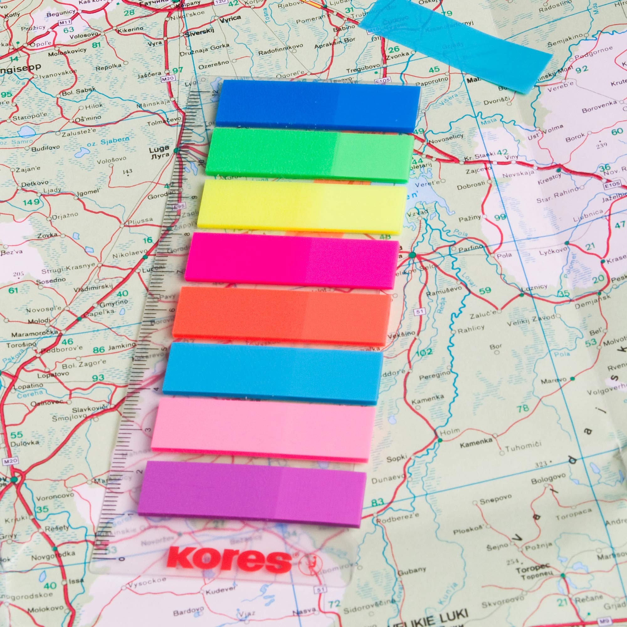kores-indexstreifen-auf-lineal-12x45-mm-8-farben-200-blatt image 5