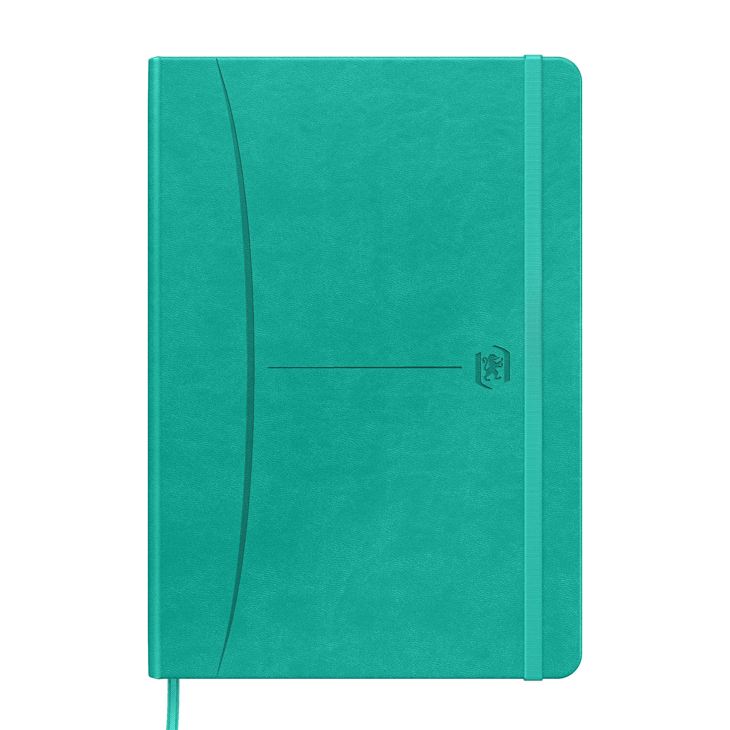 oxford-notizbuch-signature-a5-kariert-160-seiten-hardcover-kunstleder-blau-1-st- image 8