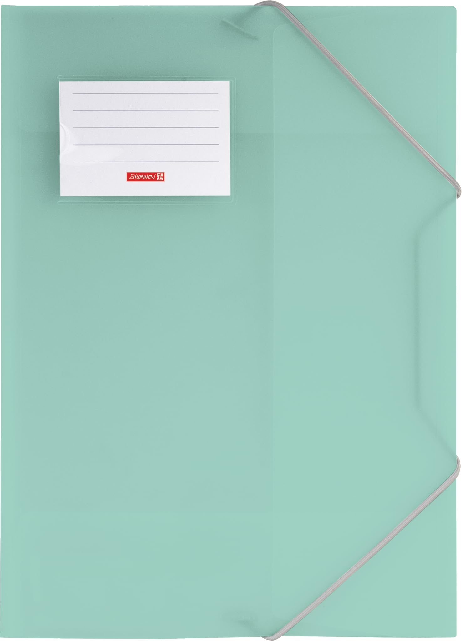 brunnen-sammelmappe-fact-pp-a4-mint-mit-gummizug image 1