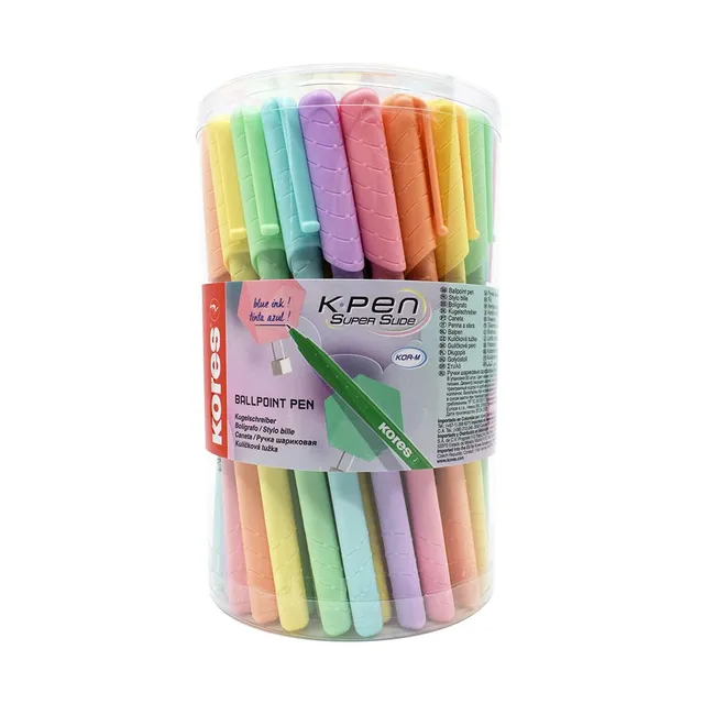 kores-k0r-m-kugelschreiber-pastell-blau-1-0-mm-50-st-ck image 1