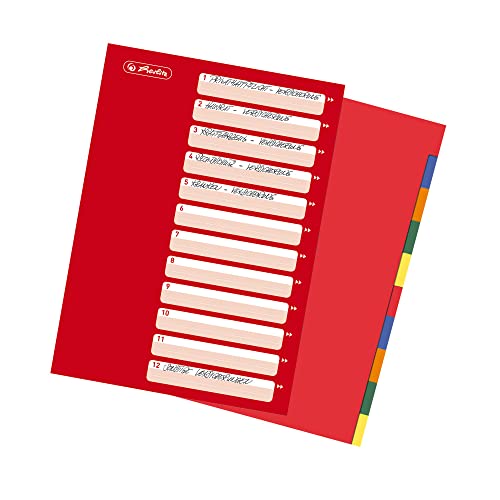 herlitz-ringbuch-register-a4-10-teilig-pp-folie-eurolochung image 4
