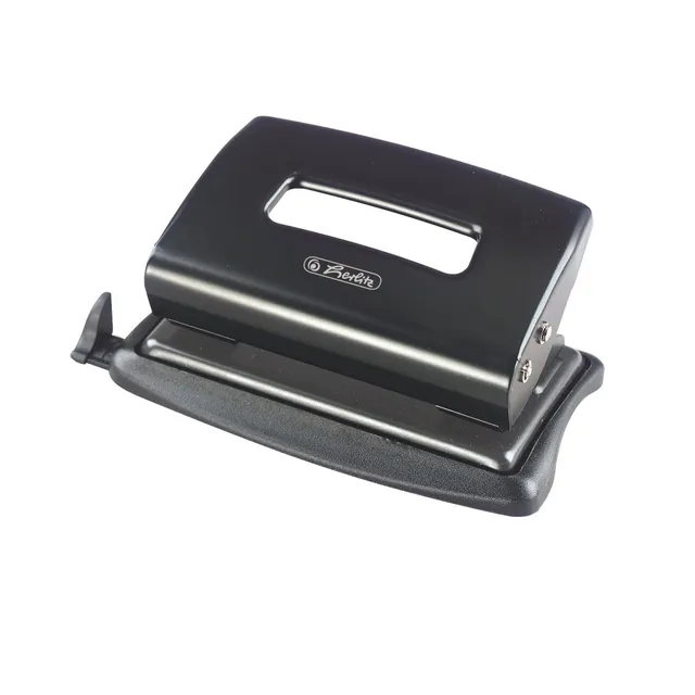 herlitz-locher-mit-anschlag-1-2-mm-stanzh-he-schwarz image 1